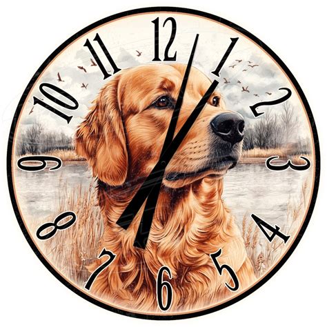 Dog Themed Clocks