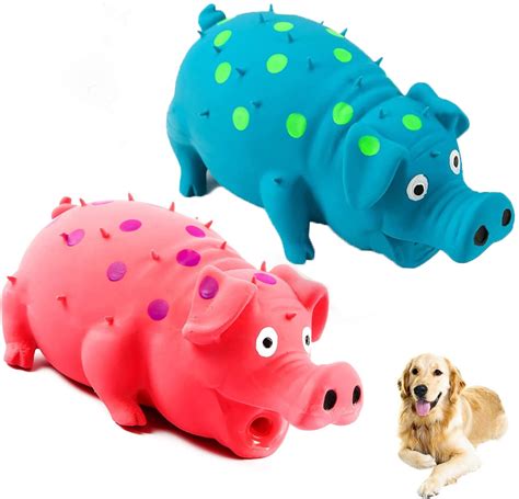 Dog Toy Squeaky Pig