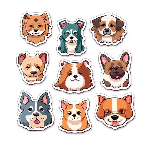 Dog Up Stickers