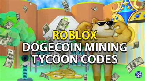 dogecoin mining tycoon codes wiki