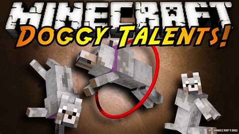 doggy talents mod 1.16.4