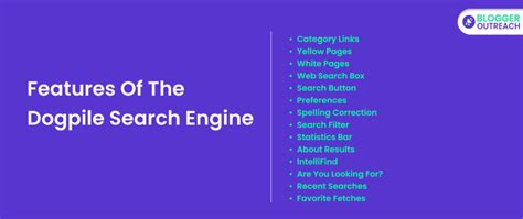 dogpile search engine features