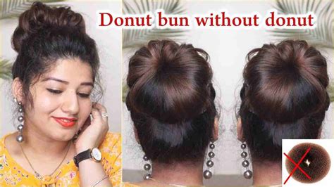 Unique Doing A Bun Without A Donut Hairstyles Inspiration