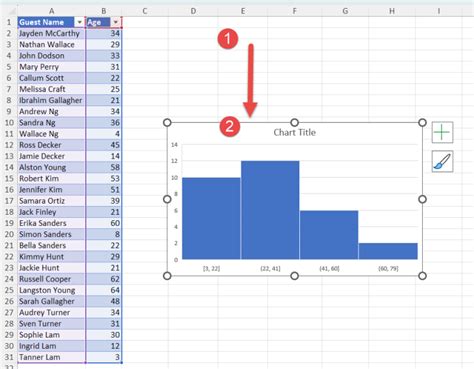 Create Histogram in Excel