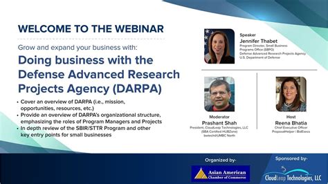 doing business with darpa