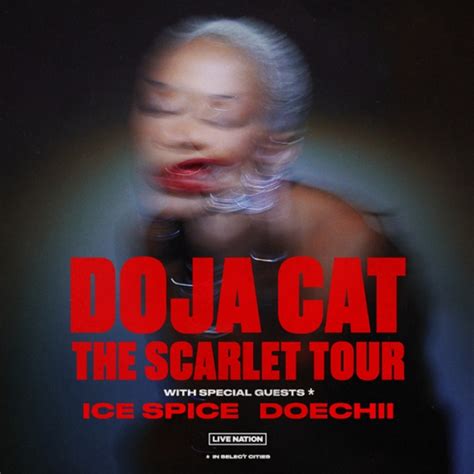 doja cat scarlet tour france