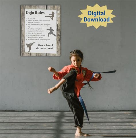 Dojo Karate Printable Picss