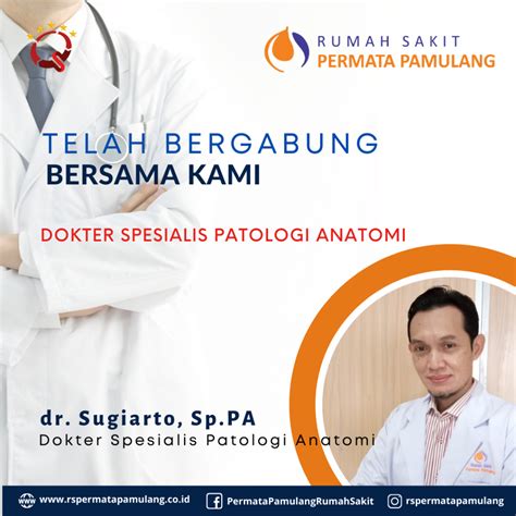 Dokter Spesialis Patologi Anatomi Rumah Sakit Permata Pamulang