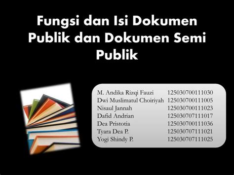 dokumen publik