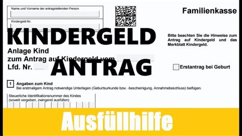 Kindergeldantrag 2022 👶🏻 Formulare zum Beantragen + 3 Tipps