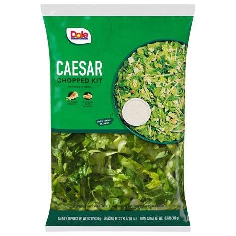 dole chopped caesar salad kit