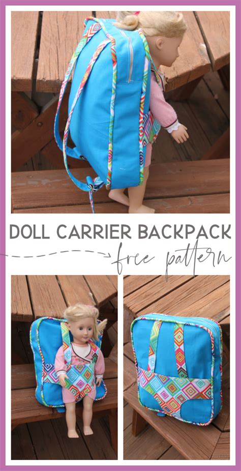 Doll Carrier Backpack Pattern