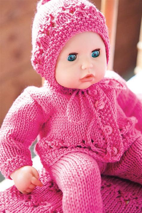 Doll Clothes Knitting Patterns Free Uk