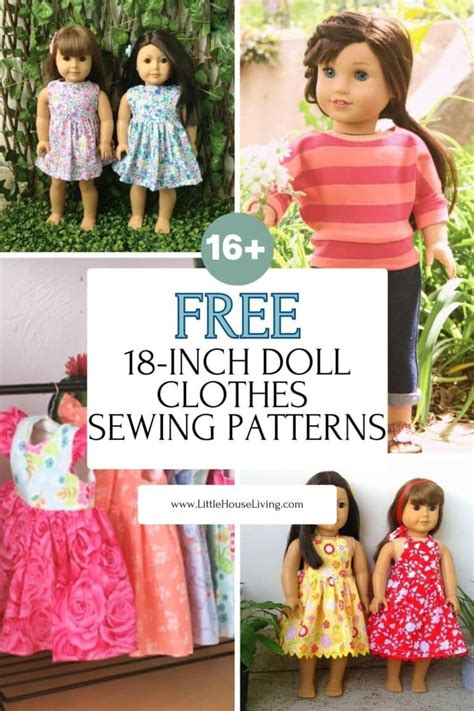Doll Clothes Sew Pattern