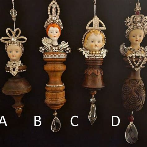 Doll Head Ornaments