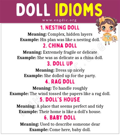 doll idioms