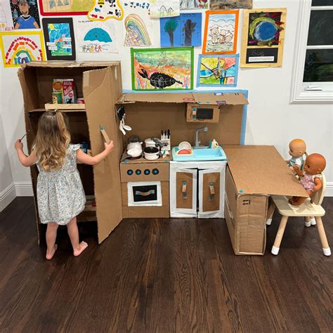 Doll Kitchen Cardboard