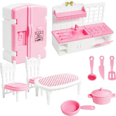 Doll Mini Kitchen Set