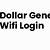 dollar general wifi login