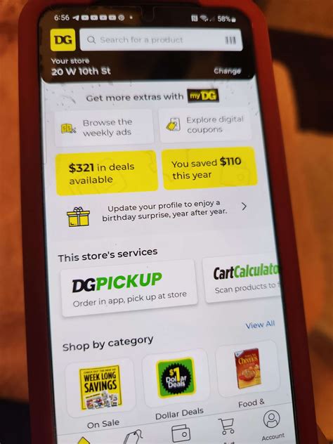 dollar general app error processing request reddit