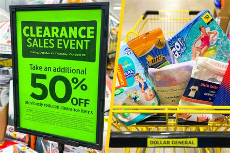 Dollar General Clearance Events