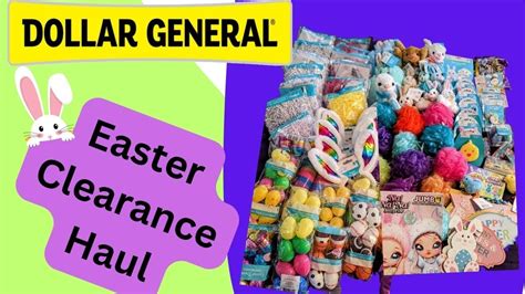 dollar general easter clearance