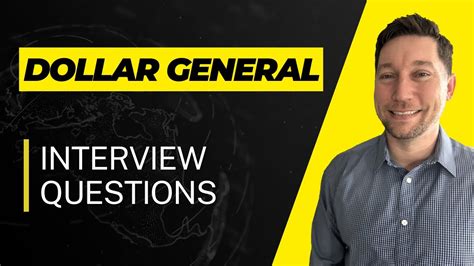 dollar general interview questions and answers