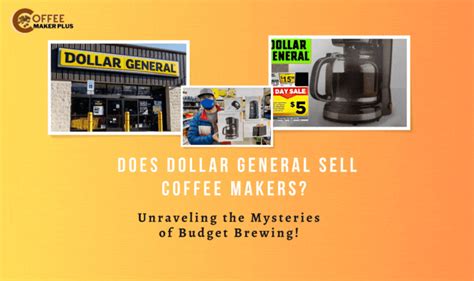 Dollar General Store Coffee Maker