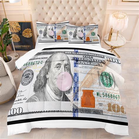 Dollar Printed Bed Sheet