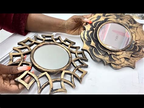 Dollar Store Mirror Diy