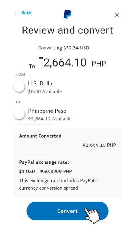 dollar to peso philippines payoneer