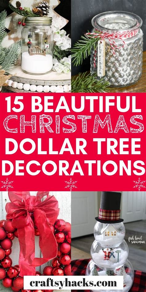 dollar tree christmas decorations 2022