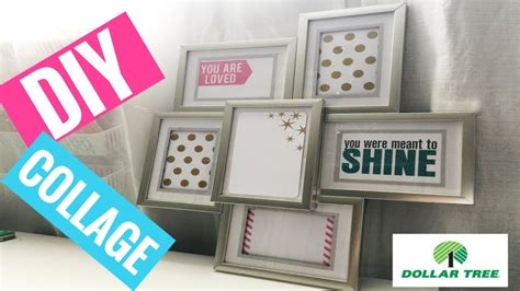 Dollar Tree Collage Picture Frames