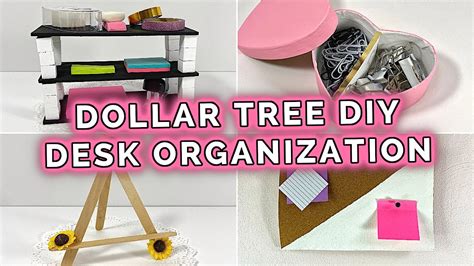 Dollar Tree Desk Ideas