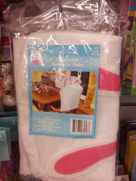 Dollar Tree Easter Chair Covers