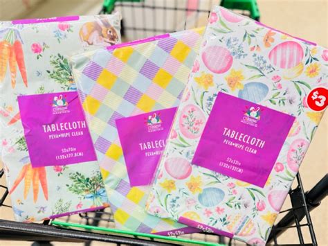 Dollar Tree Easter Tablecloths