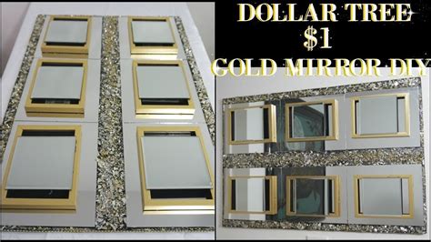 Dollar Tree Gold Mirror