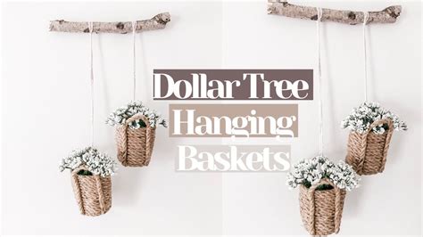 Dollar Tree Hanging Baskets
