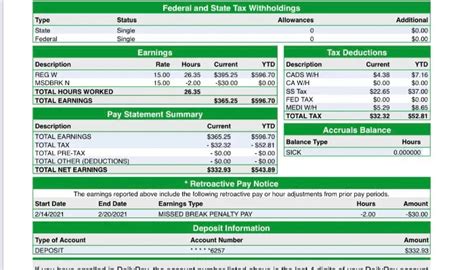 dollar tree pay stubs