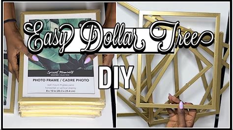 Dollar Tree Picture Frame Craft