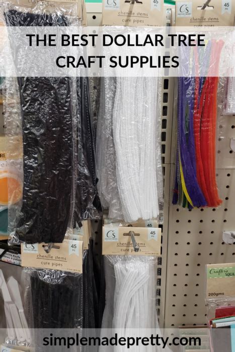 Dollar Tree Pipe Cleaner