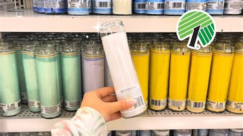 Dollar Tree Saint Candles