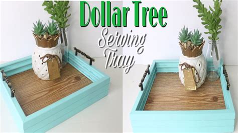 Dollar Tree Serving Tray Diy