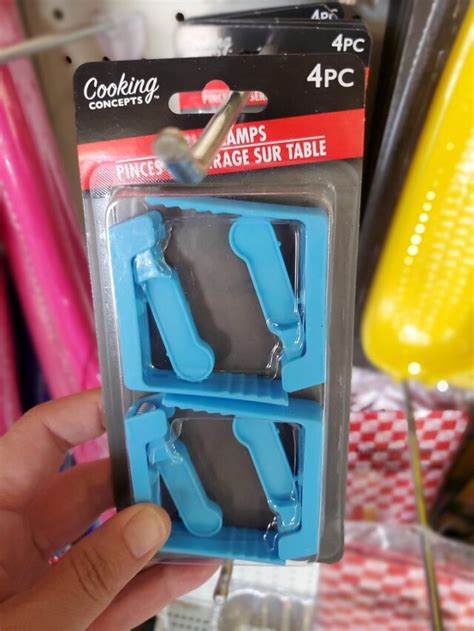Dollar Tree Table Clamps