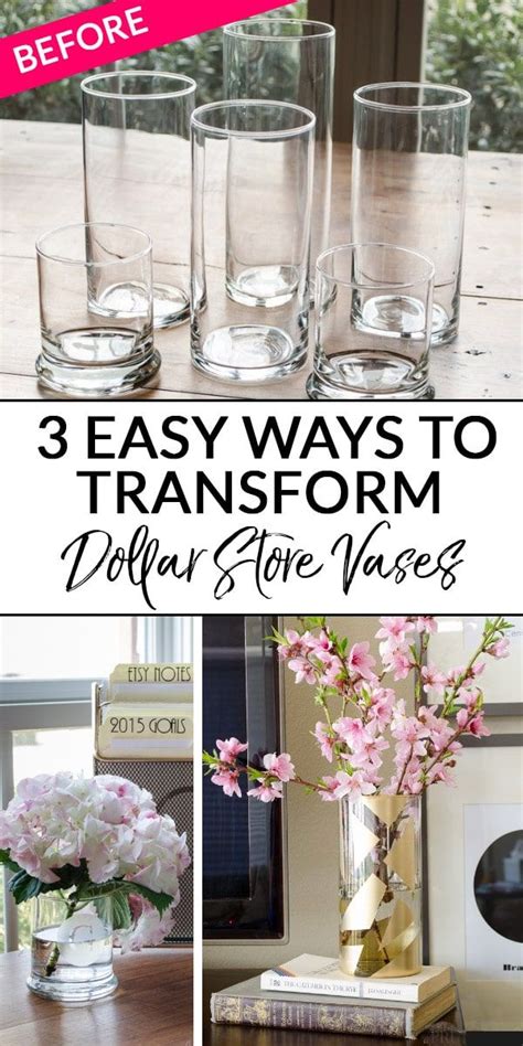 Dollar Tree Vase Crafts