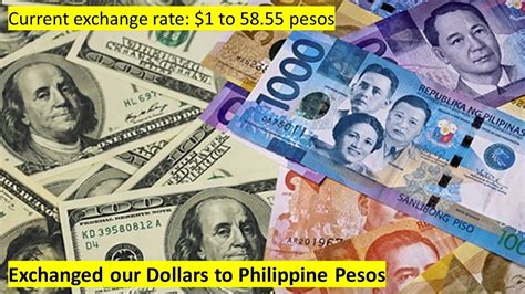 dollars into philippine peso