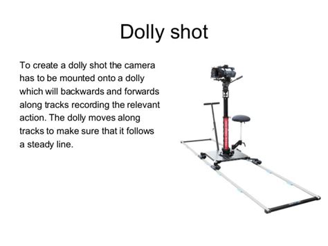 Dolly Meaning Camera