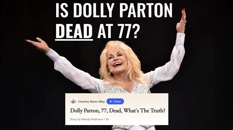 dolly parton dead age