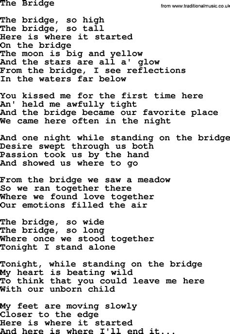 dolly parton the bridge lyrics