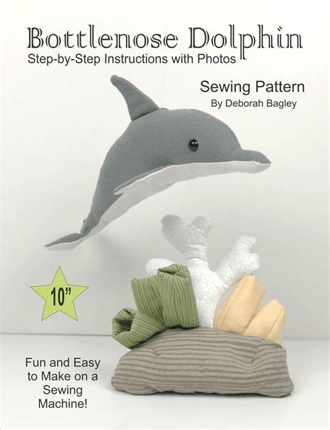 Dolphin Printable Sewing Pattern